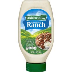 Hidden Valley Easy Squeeze Ranch Dressing Bottle, 20 Fluid Ounce, 6 Per Case | SKU: 441912 | UPC: 071100000214