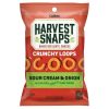 Harvest Snaps Crunchy Loops Sour Cream & Onion Caddy, 8 Each, 8 Per Case | SKU: 754807 | UPC: 007114600835