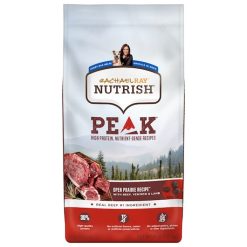 Rachel Ray Nutrish Peak Open Range Beef And Venison Dry Dog Food, 64 Ounce, 4 Per Case | SKU: 701701