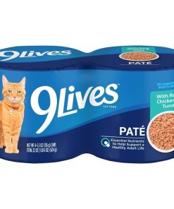 9 Lives Chicken And Tuna Wet Cat Food, 22 Ounce, 6 Per Case | SKU: 808841 | GTIN: 00071190481481