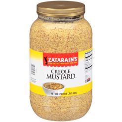 Zatarains Kosher Creole Mustard Bulk, 8 Pound, 4 Per Case | SKU: 443135