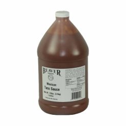 Beaver Mexican Taco Sauce, 1 Gallon Jug, 4 Per Case | SKU: 633578 | UPC: 071828001548