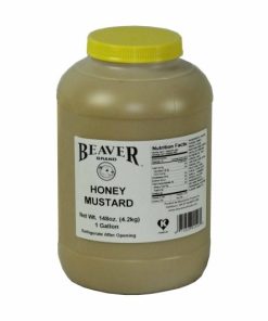 Beaver Honey Mustard Bulk, 9.25 Pound, 4 Per Case | SKU: 628704 | UPC: 071828015460