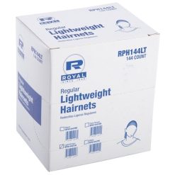 Royal Dark Brown Light Weight Hair Net 24 In, 144 Each, 20 Per Case | SKU: 646751