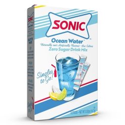 Sonic Ocean Water Drink Mix, 6 Count, 12 Per Case | SKU: 755724 | UPC: 072392306244