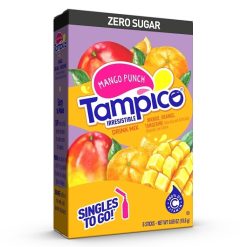 Tampico Mango Punch Singles To Go Drink Mix, 6 Count, 12 Per Case | SKU: 761874 | UPC: 072392309238