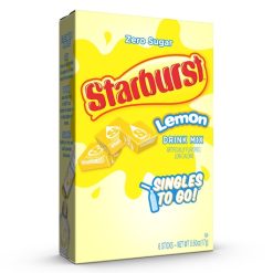 Starburst Lemon Drink Mix, 6 Count, 12 Per Case | SKU: 719937 | UPC: 072392327225