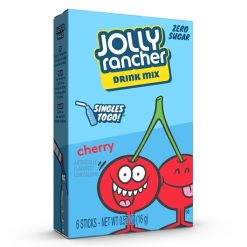 Jolly Rancher Cherry Low Calorie Drink Mix Singles To Go, 6 Count, 12 Per Case | SKU: 720074 | UPC: 072392337330