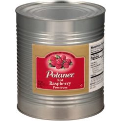 Polaner Red Raspberry Preserves Can, 132 Ounce, 6 Per Case | SKU: 513988 | UPC: 072400004940