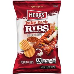 Herr s Baby Back Rib Chips, 1.5 Ounce, 60 Per Case | SKU: 755009 | UPC: 072600061385