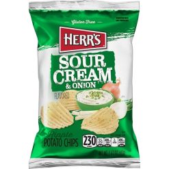 Herr s Sour Cream & Onion Chips, 1.5 Ounce, 60 Per Case | SKU: 755008 | UPC: 072600061415
