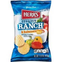 Herr s Creamy Ranch & Habanero, 1.5 Ounce, 60 Per Case | SKU: 755011 | UPC: 072600061392