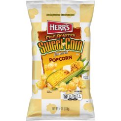Herr Fire Roasted Sweet Corn Popcorn, 4 Ounces, 12 Per Case | SKU: 714129 | UPC: 072600065055