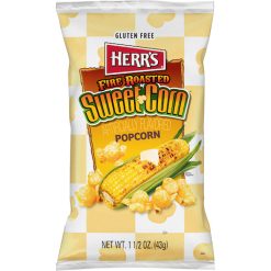 Herr Foods Fire Roasted Sweet Corn Popcorn, 1.5 Ounce, 12 Per Case | SKU: 741029 | UPC: 072600066656