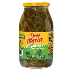 Dona Maria Nopalitos Pepper Sliced, 30 Ounces, 12 Per Case | SKU: 515493