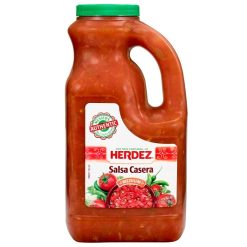 Herdez Medium Salsa Picante Casera Jug, 70 Ounce, 6 Per Case | SKU: 560922 | UPC: 072878527255