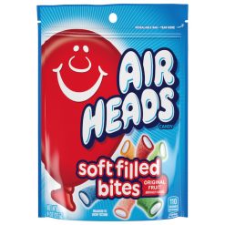 Airheads Soft Filled Bites, 9 Ounce, 12 Per Case | SKU: 677064 | UPC: 073390672515 | GTIN: 00073390672515