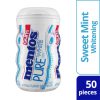 Mentos Pure Sweet Mint White Gum, 50 Piece, 6 Per Box, 6 Per Case | SKU: 544430 | UPC: 073390084509