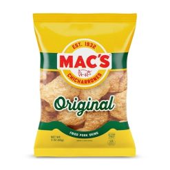Mac s Original Pork Skins, 3 Ounce, 12 Per Case | SKU: 758650 | UPC: 073497807759