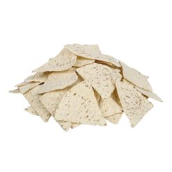 Mission Foods Pre-Cut Unfried 6 Cut White Chips, 30 Pounds | SKU: 490769 | UPC: 073731108666