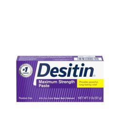 Desitin Maximum Strength Diaper Rash Paste, 2 Ounce, 36 Per Case | SKU: 457906 | UPC: 074300000701