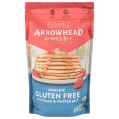 Arrowhead Mills Organic Gluten Free Pancake And Waffle Mix, 22 Ounce, 6 Per Case | SKU: 769510 | UPC: 074333683322 | GTIN: 10074333683329