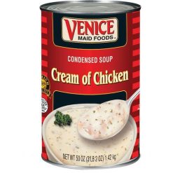 Venice Maid Old Fashioned Cream Of Chicken Condensed Soup, 50 Ounce, 12 Per Case | SKU: 280924