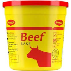Maggi Beef Base (No Added MSG) Gluten Free, 1 Pound, Pack of 6 | SKU: 618072 | UPC: 074826114067