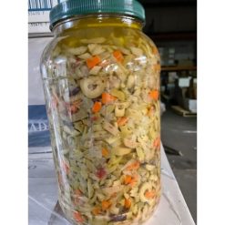 Gambinos Italian Olive Salad, 1 Gallon, 4 Per Case | SKU: 585640 | UPC: 075423619207