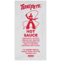 Texas Pete Hot Sauce Single Serve, 200 Each | SKU: 590805 | UPC: 075500003509