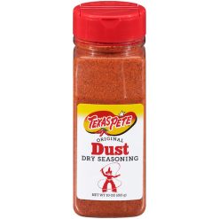 Texas Pete Original Dry Seasoning Dust, 10 Ounces, 8 Per Case | SKU: 679963 | UPC: 075500411069