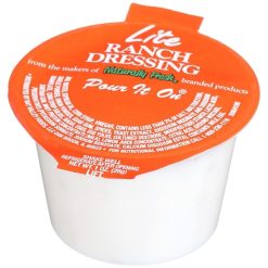 Naturally Fresh Light Ranch Dressing Bulk, 1 Ounce, 100 Per Case | SKU: 625504 | UPC: 076539034700