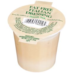 Naturally Fresh Fat Free Italian Dressing Single Serve, 1.5 Ounce, 100 Per Case | SKU: 625510 | UPC: 076539044105