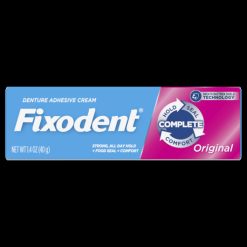 Fixodent Denture Adhesive Cream, 1.4 Ounce, 24 Per Case | SKU: 447251 | UPC: 076660300385