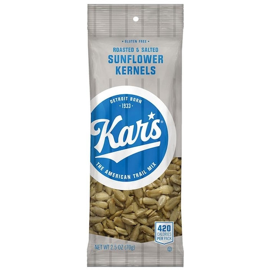 Kar s Nuts Sunflower Kernels, 2.5 Ounces, 36 Per Case | SKU: 742150 | UPC: 077034082357