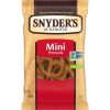 Snyder s Of Hanover Fat-Free Mini Twist Pretzels, 1.5 Ounce, 60 Per Case | SKU: 538736 | UPC: 077975022177