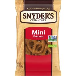 Snyder s Of Hanover Fat-Free Mini Twist Pretzels, 1.5 Ounce, 60 Per Case | SKU: 538736 | UPC: 077975022177