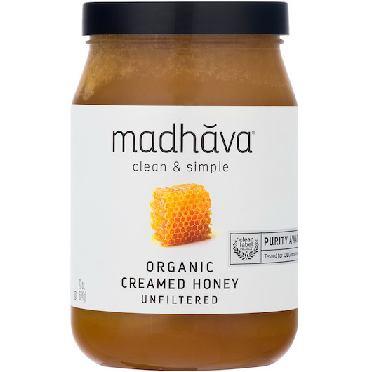 Madhava Organic Very Raw Honey Jar, 22 Ounce, 6 Per Case | SKU: 635858 | UPC: 078314002201