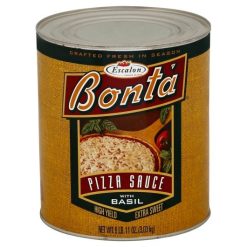 Bonta Pizza Sauce Fancy Basil, 107 Ounces, 6 Per Case | SKU: 595971 | UPC: 078485301103