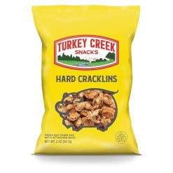 Turkey Creek Box Of Hard Cracklins, 2 Ounce, 12 Per Case | SKU: 758676 | UPC: 078516102006