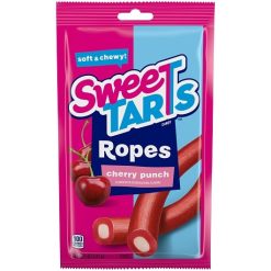 Sweetarts Rope Peg Bag Chewy Cherry Punch, 5 Ounce, 12 Per Case | SKU: 631496 | UPC: 079200251215