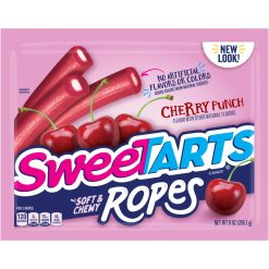 Sweetart Cherry Punch Rope Candy - Laydown Bag, 9 Ounce, 12 Per Case | SKU: 684346 | UPC: 079200389352