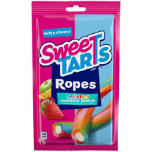Sweetart Twisted Rainbows Rope, 5 Ounce, 12 Per Case | SKU: 707049 | UPC: 079200760328