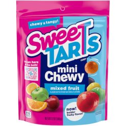 Sweetart Mini Chewy Peg Bag, 12 Ounce, 8 Per Case | SKU: 684372 | UPC: 079200254247