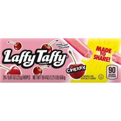 Laffy Taffy Cherry Rope, 0.81 Ounce, 24 Per Box, 12 Per Case | SKU: 709009 | UPC: 079200196769