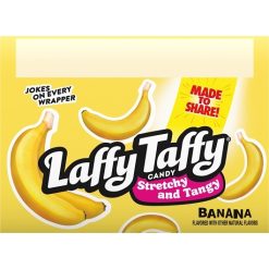 Laffy Taffy Banana United States Taffy, 1.5 Ounce, 24 Per Box, 12 Per Case | SKU: 554175 | UPC: 079200336615