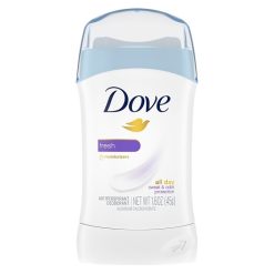 Dove Women Fresh Anti-Perspirant Deodorant Stick, 1.6 Ounce, 12 Per Case | SKU: 501351 | UPC: 079400500908