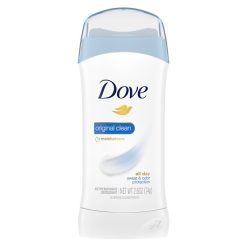 Dove Women Original Anti-Perspirant Deodorant Stick, 2.6 Ounce, 12 Per Case | SKU: 504234 | UPC: 079400507303