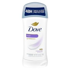 Dove Women 48 Hour Fresh Anti-Perspirant Deodorant Stick, 2.6 Ounce, 12 Per Case | SKU: 504232 | UPC: 079400507501