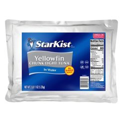 Starkist Chunk Light Yellowfin Tuna In Water, 43 Ounces, 6 Per Case | SKU: 629258